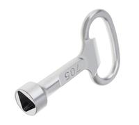 Chiave per utensili manuali | Chiave triangolare per armadio elettrico | Chiave triangolare interna per porta 'ascensore | Chiave a bussola triangolare | Valvola 'acqua del rubinetto | Chiave