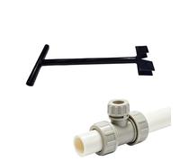 Chiave per valvola a spruzzo, multifunzionale regolabile, lungo e facile, chiave per valvola a sfera con manico lungo, per irrigazione 'acqua, riflusso, marciapiede, idrante, doccia all'aperto