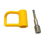 Chiave per valvole ad angolo con asta di prolunga per rubinetto da 1/2" 3/4" Rubinetto per tubi smontaggio parte utensile manuale Chiave angolata per spazi ristretti