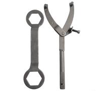 Chiave per volano a forma di Y per moto, pedali, veicoli elettrici, robusto principio a leva, facile da smontare, montaggio in acciaio durevole n. 45, per spazi ristretti, uso meccanico