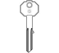 CHIAVE PIATTA PREFER PF215 SILCA - OTTONE NICHELATO- 10 pezzi