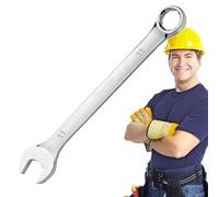 Chiave poligonale a estremità aperta,Chiave poligonale | Chiave a doppia testa stabile - Chiave a cricchetto professionale con estremità aperta e estremità aperta, chiave a scatola funzionale per