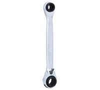 Chiave Poligonale A Ratchest Reversibile 4 In 1, 8x10 - 12x13 Mm Kstools