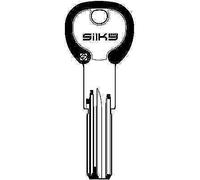 CHIAVE PUNZONATA SILKY ISEO IE26DZ SILCA OTTONE NICHELATO PZ 5