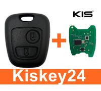 Chiave Radio Telecomando Platine 433MHz per Peugeot Citroen 106 206 207 306