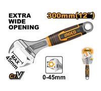 Chiave regolabile a rullino da 150 200 250 300 mm Impugnatura Soft Touck INGCO