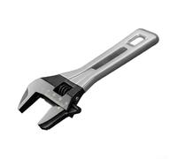 Chiave regolabile compatta con ganasce larghe 3,8 cm, acciaio al cromo vanadio, sistema metrico inciso e per scala imperiale, leggera per riparazioni automobilistiche (15,2 cm)