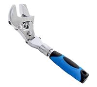 Chiave regolabile Flexhead, chiave a cricchetto da 10 a 30,5 cm, con gambo estensibile retrattile e ganascia mobile a testa rotante a 180 gradi