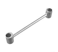 Chiave regolabile in acciaio per cerniere a bandiera da 825 mm, efficace per riparazioni precise di spazi vuoti su porte antincendio e di sicurezza (19-25 mm)