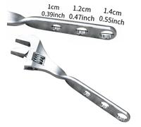 Chiave Regolabile, Leggera, Utensile Manuale per Progetti Fai Da Te, Garage,