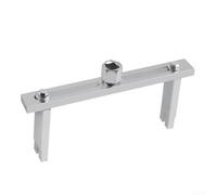 Chiave regolabile per coperchio del serbatoio del carburante con gamba dritta e piede curvo per manutenzione su veicoli tedeschi e giapponesi (gamba dritta)