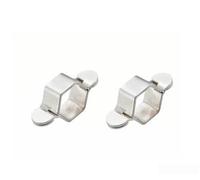 Chiave rimovibile da 10,2 cm per installazione di rubinetti per tubi intrecciati, strumento compatto per spazi ristretti sotto il lavandino e dietro il WC, struttura in ABS e metallo per la