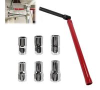 Chiave Rubinetto Lavello,Chiave Per Rubinetto Sottolavello,8-13Mm Chiavi A Bussola, Chiave Per Dadi Rubinetti,Chiave A Tubo Per Rubinetti,Utensile Per L'Installazione Dei Rubinetti (Manicotto * 6)