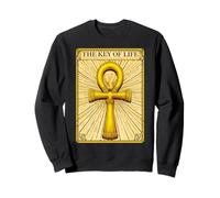Chiave Sacra egizia Antica della Vita Kemetic Ankh Felpa
