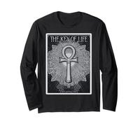 Chiave Sacra egizia Antica della Vita Kemetic Ankh Maglia a Manica