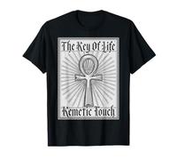 Chiave Sacra egizia Antica della Vita Kemetic Ankh Maglietta