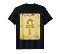 Chiave Sacra egizia Antica della Vita Kemetic Ankh Maglietta