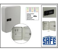 Chiave Safe In Metallo Lucchetto A Combinazione Maxi + 45 Portachiavi Safe 3988