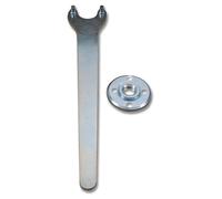 Chiave smerigliatrice dritta a due perni 35x5 mm con dado serraggio AGGRESSO FL