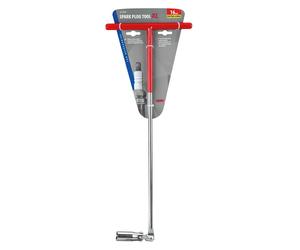 Chiave svitacandele snodabile manico lungo - 16 mm