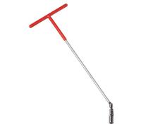 Chiave svitacandele snodabile manico lungo 21 mm Lunghezza manico cm 50. 50.