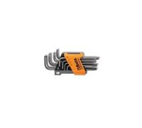 CHIAVE T9-T40 TORX MASCHIO PIEGATA CON SUPPORTO SERIE 8 PEZZI 97RTX/SC8