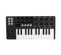 Chiave Tastiera MIDI USB MIDI Controller con 8 Tamburi Retroilluminati, 8 Manopole, Arpeggiatore, Controllo della velocità, per Mac, PC, Telefono