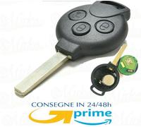 CHIAVE TELECOMANDO 3 TASTI PER SMART FORTWO 450 451 FORFOUR ROADSTER CHIP