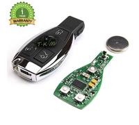 CHIAVE TELECOMANDO 433MHZ CON 3 PULSANTI HU126T PER MERCEDES 2000+ NEC BGA BE