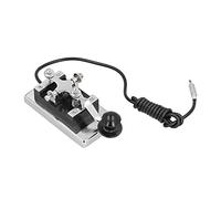 Chiave Telegrafica Codice Morse CW, Design Robusto | Costruzione in acciaio inossidabile, cuscino antigraffio, spina staccabile, ideale come sussidi didattici