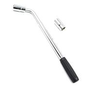 Chiave telescopica per ruota estensibile, con chiave a bussola standard da 17/19 mm e 21/23 mm, chiave a scatto per ruota per auto