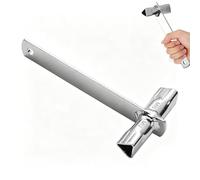 Chiave Triangolare - Chiav Per Utensili Compatta Portatile 2 In 1 | 17.5×8×2.5cm Comodi Pali Triangolari Di Barriera Chiave Per Pali Di Isolamento Della Guardavia Dissuasori Per Treni A Macchina Per