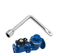 Chiave triangolare, chiave di servizio utile, chiave triangolare a forma di L, chiave triangolare per contatori elettrici