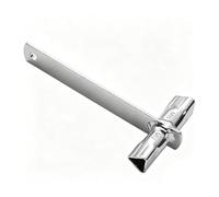 Chiave triangolare - Lega di zinco 17,5X8X2,5 cm | Chiave triangolare compatta e portatile 2 in 1 per armadietti, attrezzature, riparazione, macchinari, treni, ascensori, dissuasori, guardrail, pali i