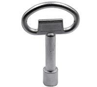 Chiave triangolare multiuso da 1 pezzo for armadietti contatori ed elettrici - Chiave in acciaio al cromo-vanadio(Large)