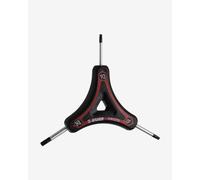 Unior Chiave Torx a tre zampe Nero/Rosso, 10x15x25