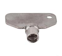 Chiave tubolare cava per porte del vano camper, in acciaio al carbonio con finitura zincata, per sistemi di bloccaggio camper (3 tacche)