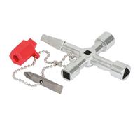 Chiave Universale Per Armadio Elettrico Catena Corta Kstools