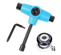 Chiave Universale Per Ruota Da Skateboard - Materiale In Acciaio Legato | Attrezzo Multiuso Di Tipo T Da 4 Pollici, 150 G, A Tripla Presa Migliora La Manutenzione Per La Doppia Tavola A Bilanc