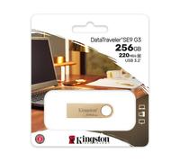 Kingston Data Se9 G3 Metal 256gb Pendrive Oro