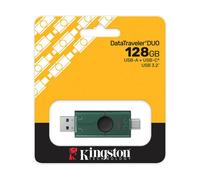 Kingston Technology DataTraveler 128GB USB-A + USB-C 3.2 Gen 1 DuoG2 NEW