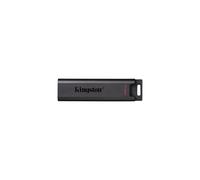 DataTraveler Max unità flash USB 256 GB USB tipo-C 3.2 Gen 2 (3.1 Gen 2) Nero, Chiavetta USB Nero, 256 GB, USB tipo-C, 3.2 Gen 2 (3.1 Gen 2), 1000 MB/s, Lamina di scorrimento, Nero