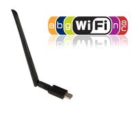 Chiave USB WIFI IEEE802.11 A B C N AC DUAL BAND 2.4GHz 5.8GHz Antenna 5dBi 2T2R