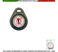 Chiave Vergine o TAG a Sfioramento Massimo 30 Per Centrale Antifurto LysaGSM evo