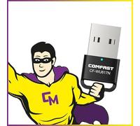 Chiave WiFi USB 2.0 COMFAST CF-WU817N IEEE 802.11b/g/n 150Mbps 2.4Ghz PC