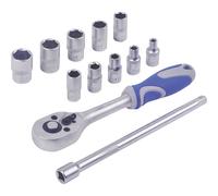 Chiavea bussola LUX-TOOLS 6,3 mm set 12 pz