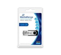 Chiavetta USB 128GB MediaRange, nera 128GB, nero/argento NEW