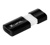 XLYNE WAVE - Chiavetta USB 3.0, 16 GB, meccanismo push & pull, Windows, Mac e Linux