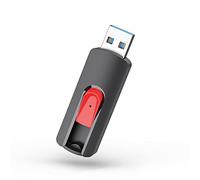 Chiavetta USB 256GB, Vansuny Pen Drive USB 3.0 da 256 GB ad Alta Velocità con Lettura 130MB/s, Conception Rétractable e Compatto, per PC, Mac, TV e Console di Gioco (Rosso)