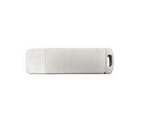Chiavetta USB 3.0 da 128 GB - Memory Stick rotante in metallo ad alta velocità, design durevole ed elegante per un trasferimento dati ultraveloce (64 GB)